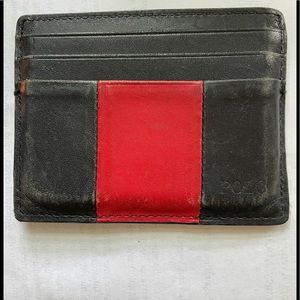 Ralph Lauren polo leather card holder